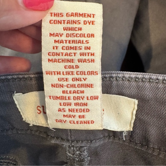 SUNDANCE Petite Grey Embroidered Jeans - Picture 8 of 8